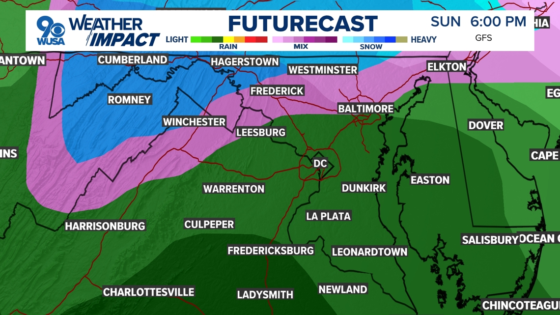 DC Area Weather | Feb. 14, 2026 - Lovely Valentine's Day! Rain returns ...