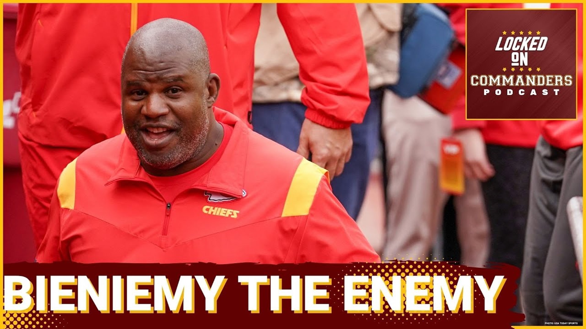 Eric Bieniemy on Commanders' radar for offensive coordinator: A