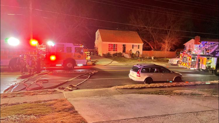 House Fire Leaves 5 Adults, 3 Children Without A Home | Wusa9.com