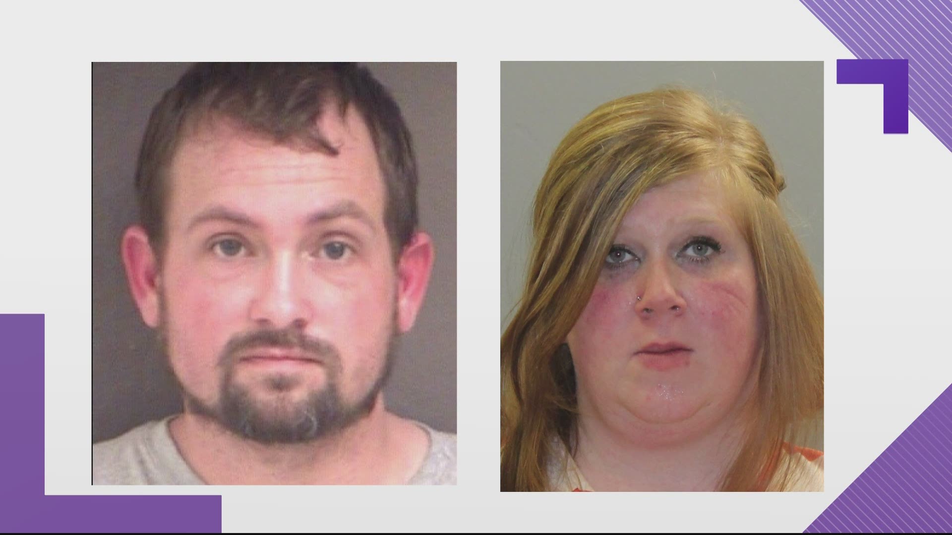 Jeremy Frazier, 34, and Heather Frazier, 34, both of Mount Airy are charged with felony involuntary manslaughter and misdemeanor neglect of a minor.