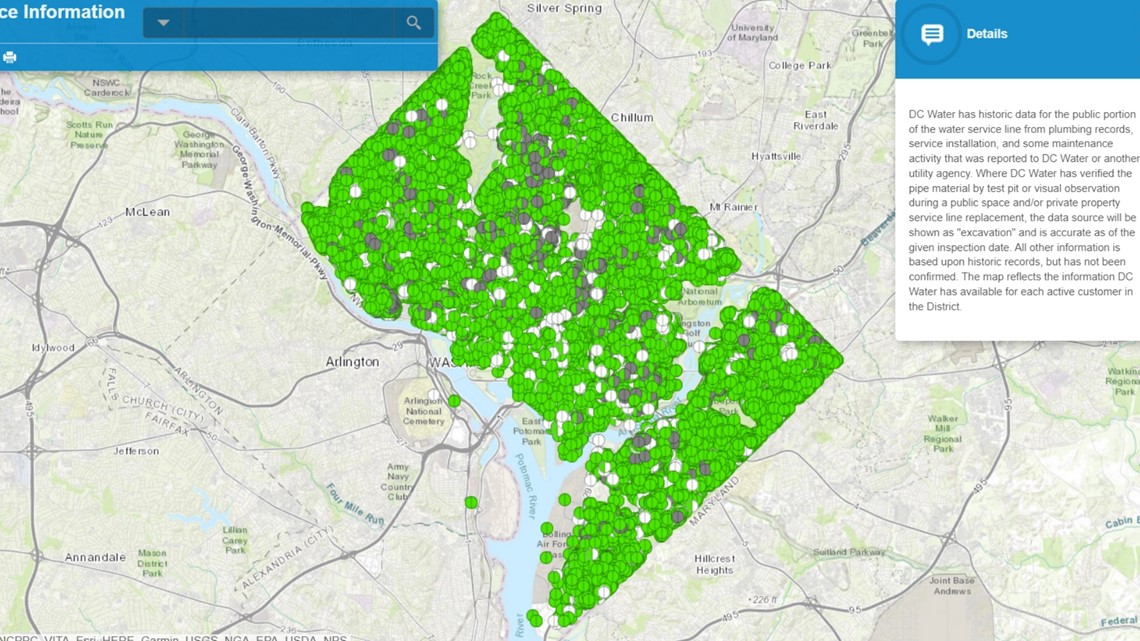 lead map