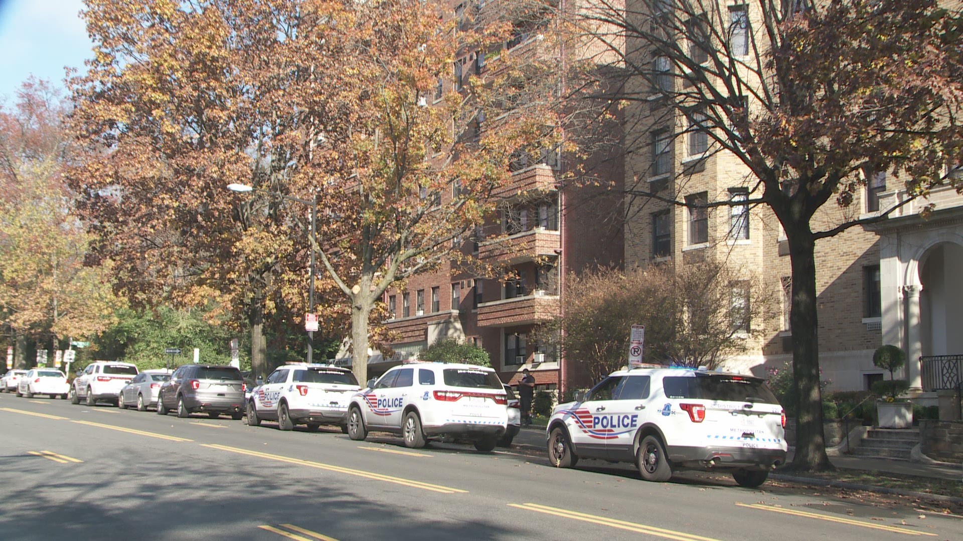 Police say two people were found shot in an apartment building in Northwest DC Thursday. One victim did not survive