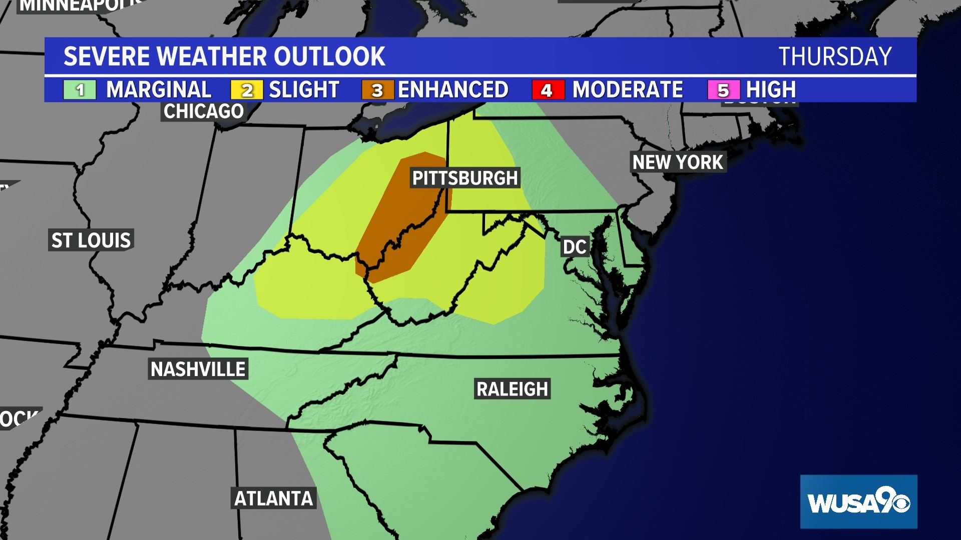 Timing strong storms Thursday in the DMV | wusa9.com