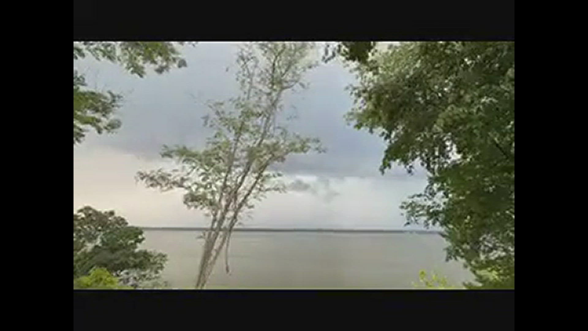 Time lapse of the storms rolling through Indian head, Maryland