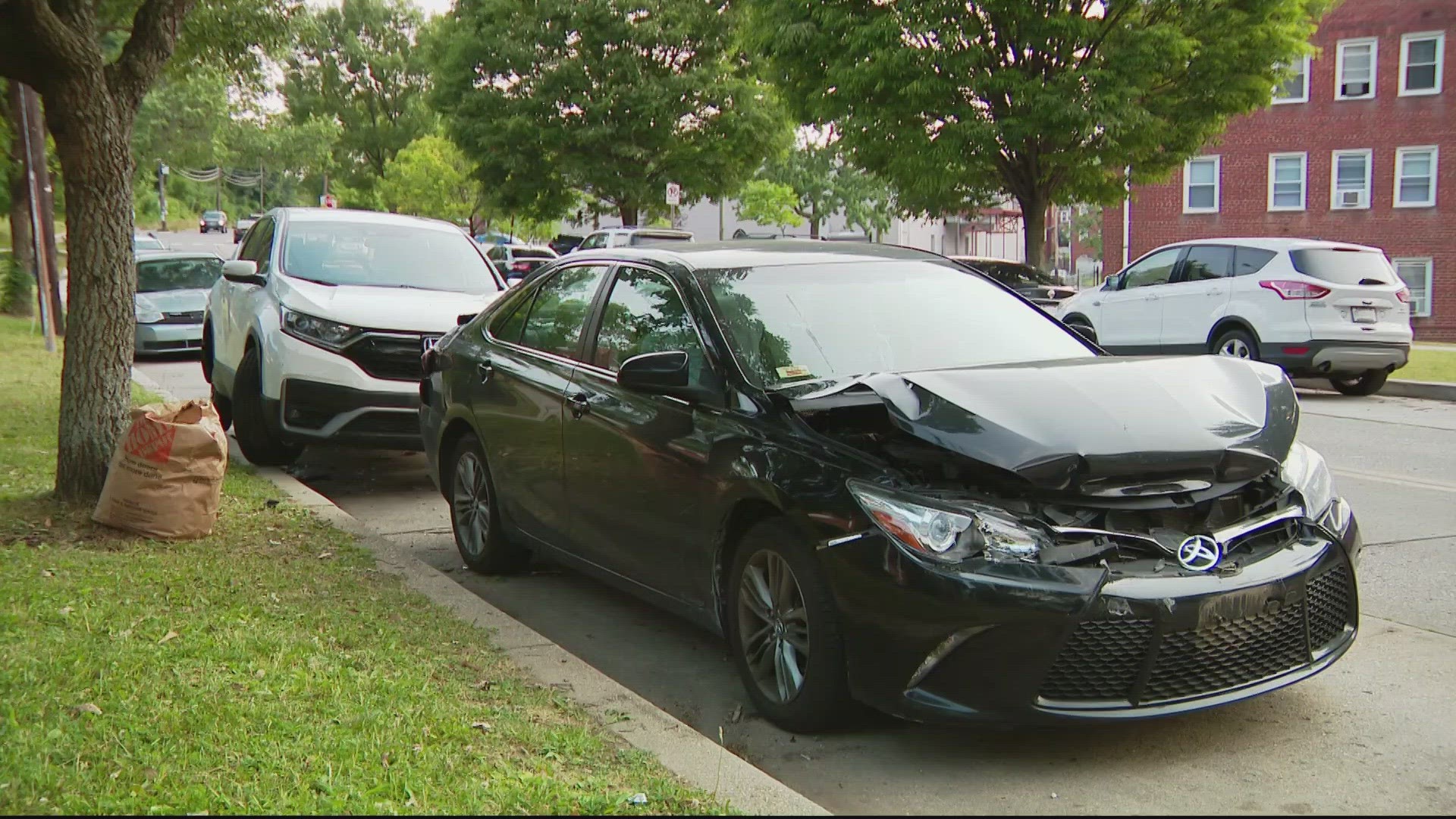 In both incidents, neighbors said the drivers were uninsured.