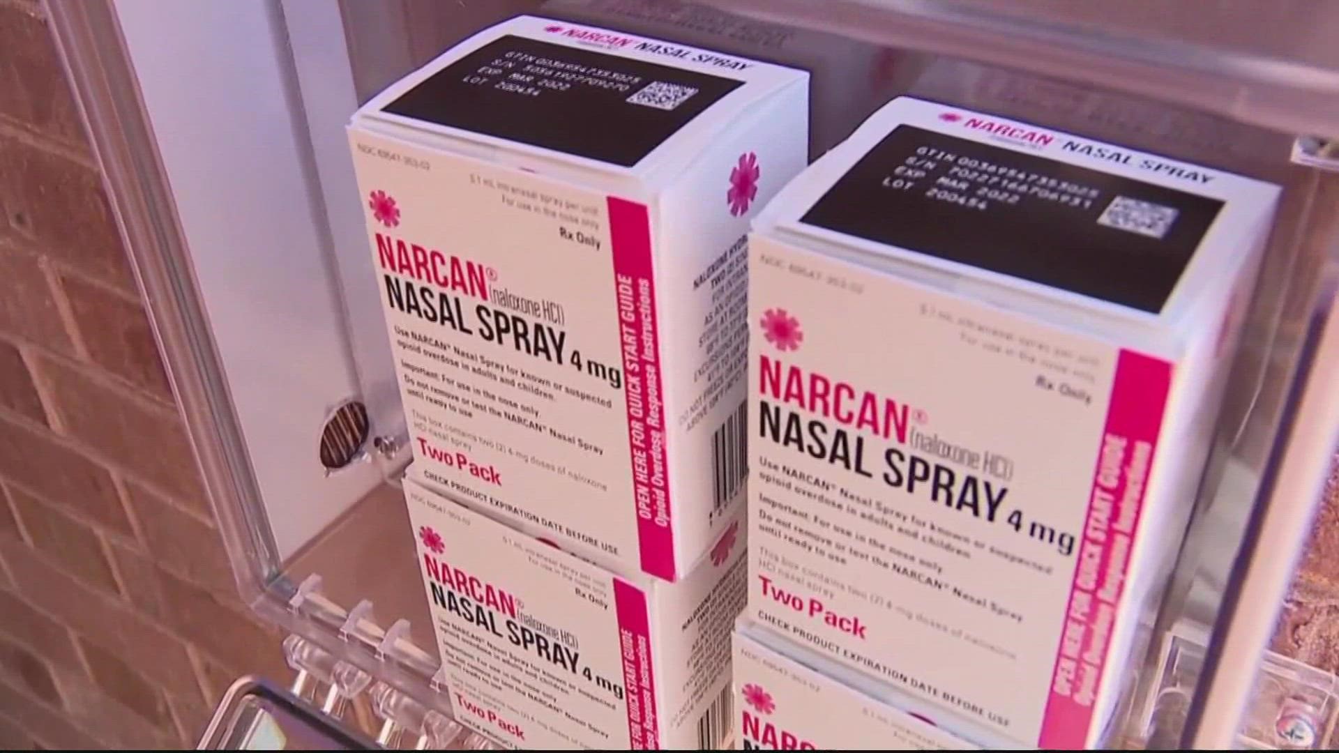 School administrators have had to use Narcan 11 times so far this school year.