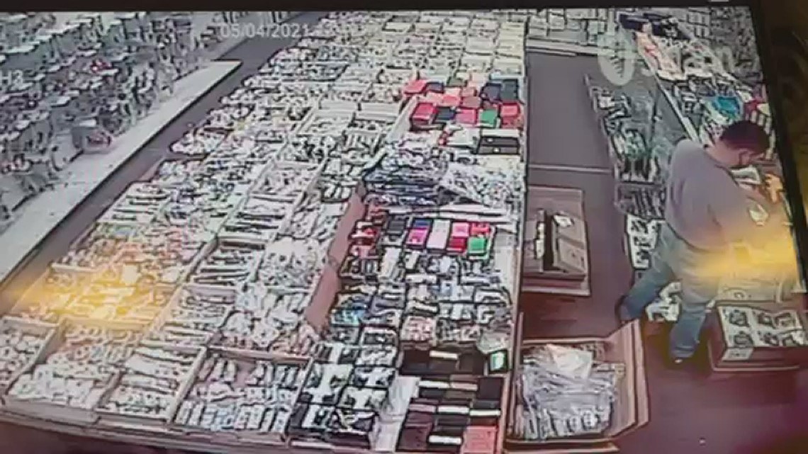 Surveillance video shows man attacking Asian store owner in NW DC