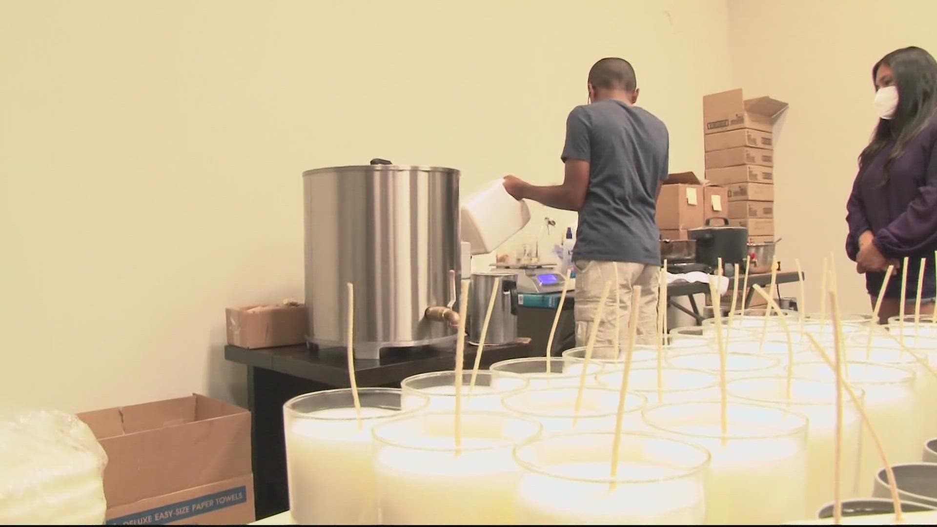 12yearold set to open candle store in Tyson's Corner Center Get