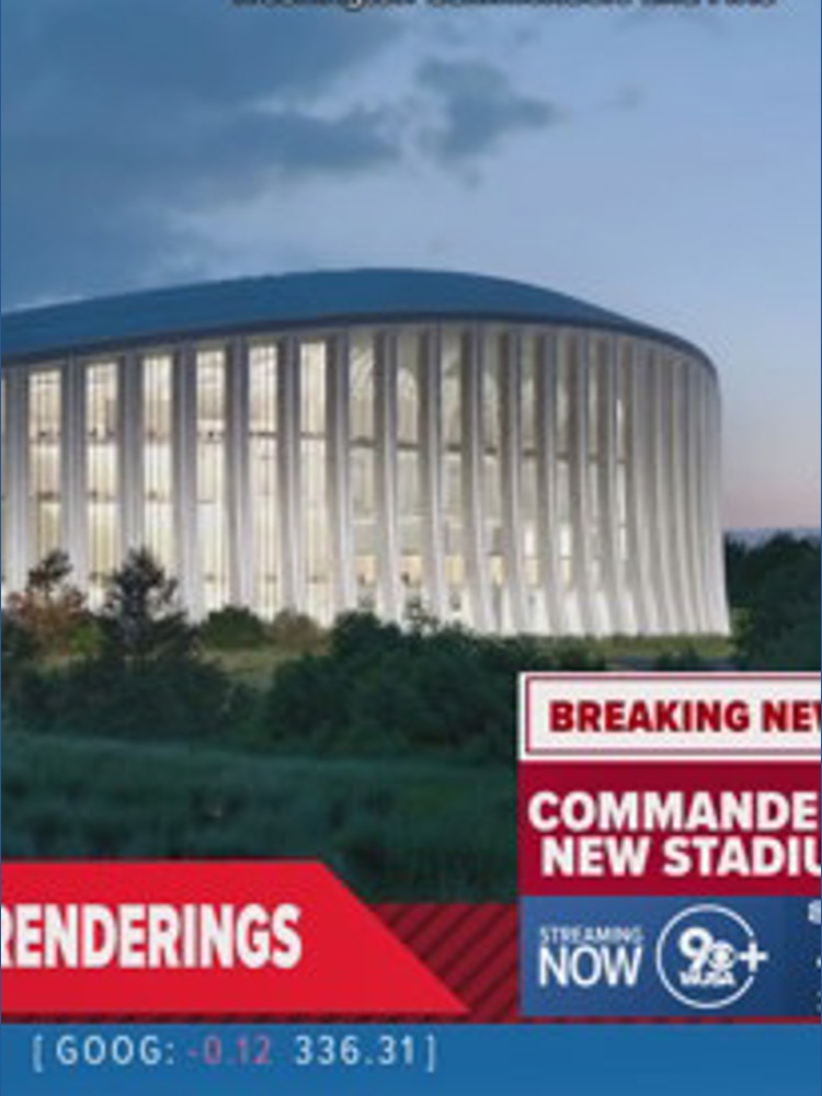 Old Rfk Demo Commanders unveil stadium renderings for massive complex on old RFK ...
