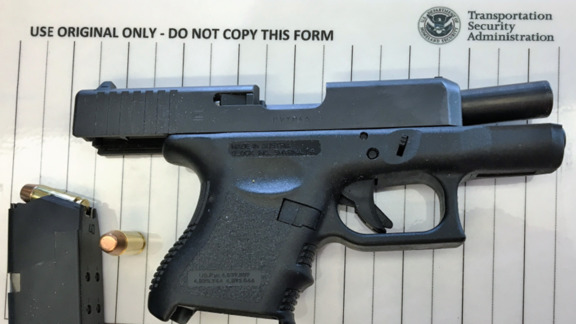 TSA officers confiscated a record number of guns at airport checkpoints in 2022, agency officials announced Tuesday.