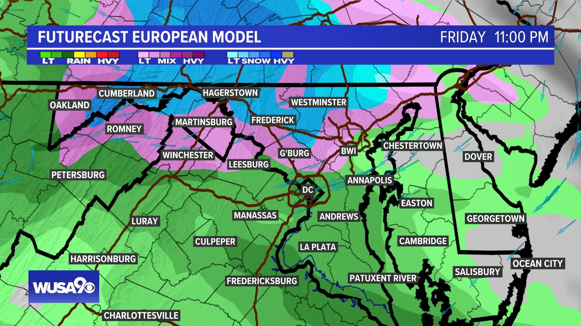 Will DC See Snow This Week? Not So Fast... | Wusa9.com