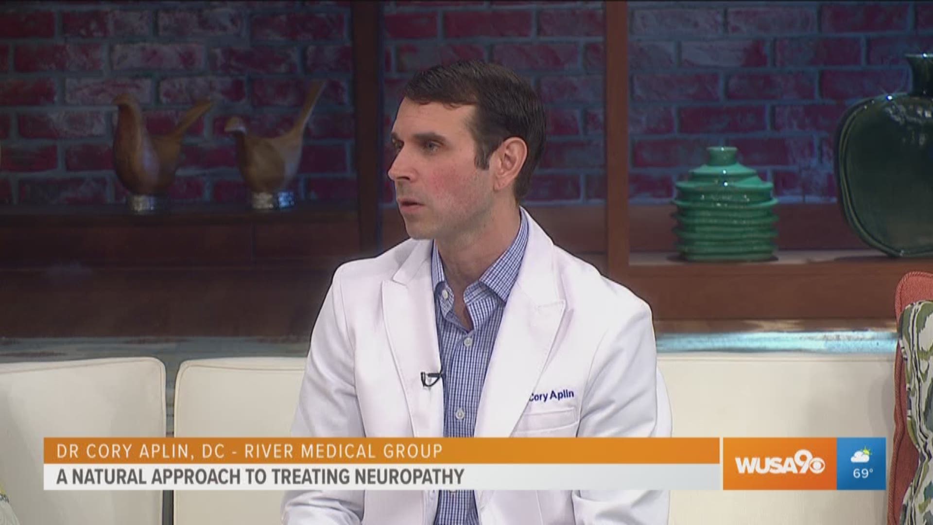 With the opioid crisis affecting many families, people are looking for more natural ways to treat certain conditions.  Dr. Cory Aplin of River Medical Group in Bethesda explains how peripheral neuropathy can be treated naturally without extra pain medications.  For more information visit RiverMedicalGroup.com or call (240) 283-4391.
