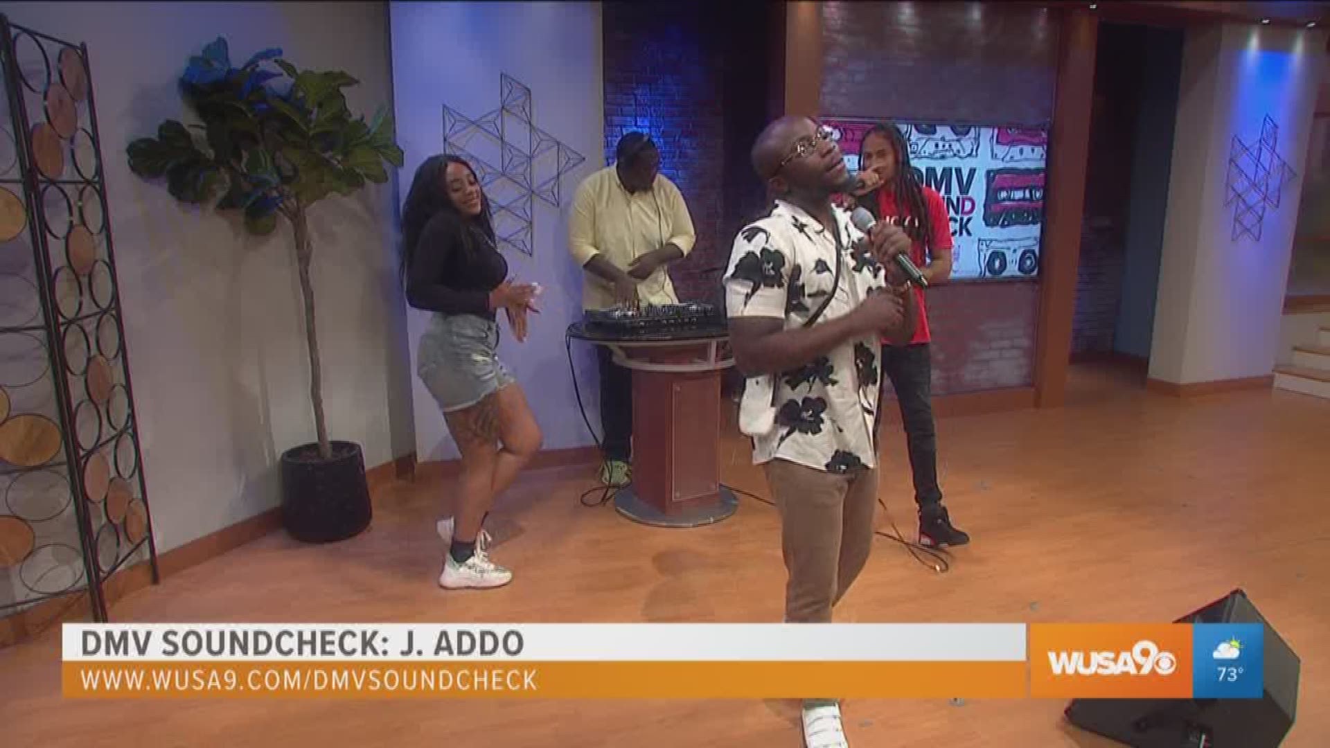 The following segment is sponsored by DC OCTFME. In this week's DMV Soundcheck we feature afrobeat artist J. Addo.