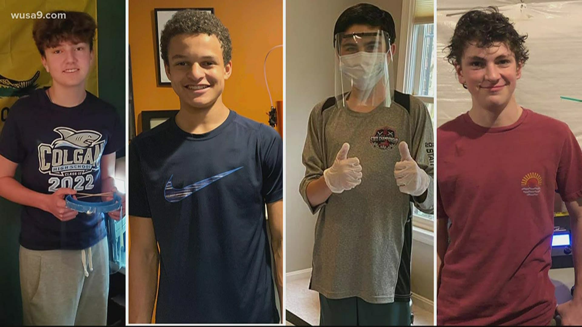 Running low on COVID-19 protective gear, an ophthalmologist turned to high school students for help. They're now printing a dozen face shields daily.