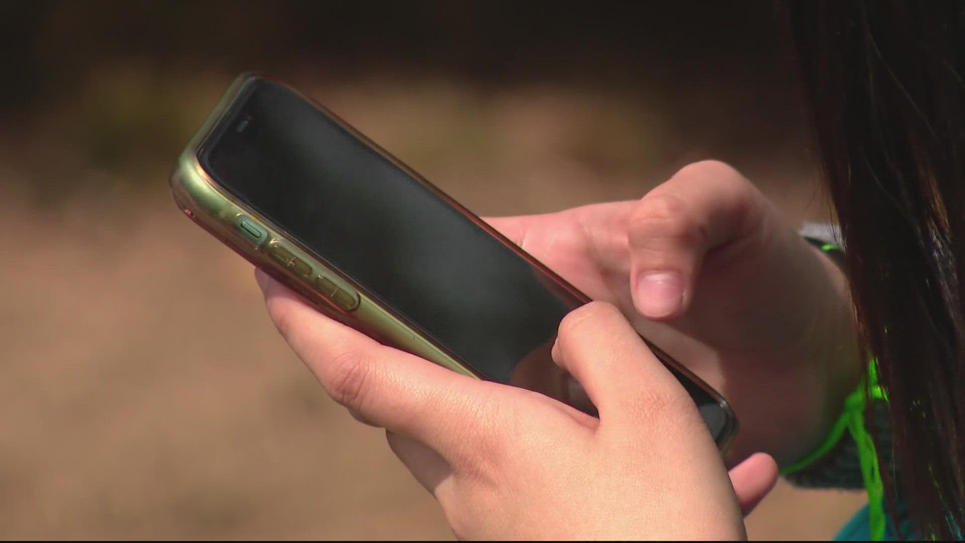 Students at Herndon High School in Fairfax County are no longer allowed to use their cell phones during class.