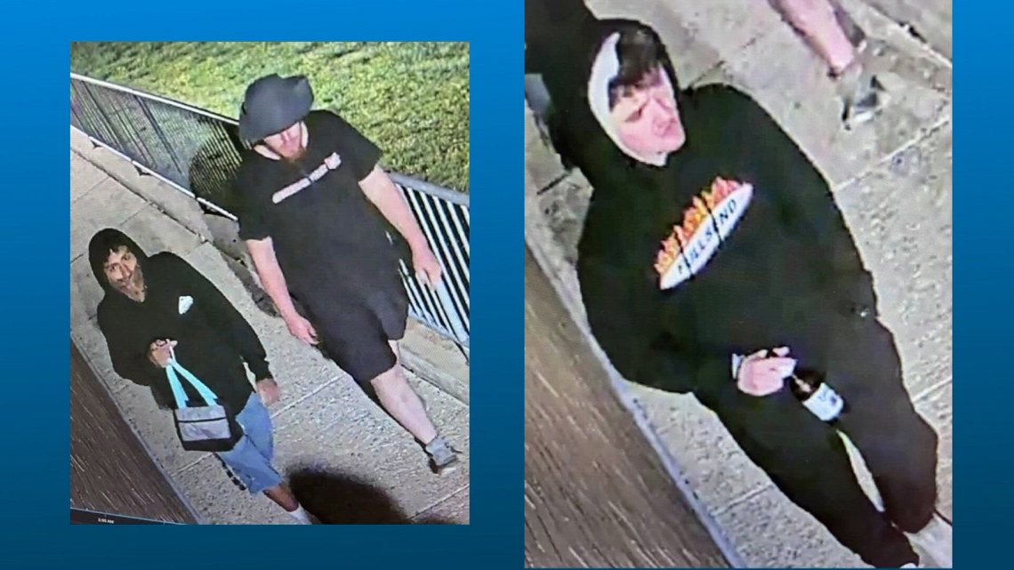 Police release photos of people suspected of vandalizing Greenwood Elementary School with Antisemitic graffiti
