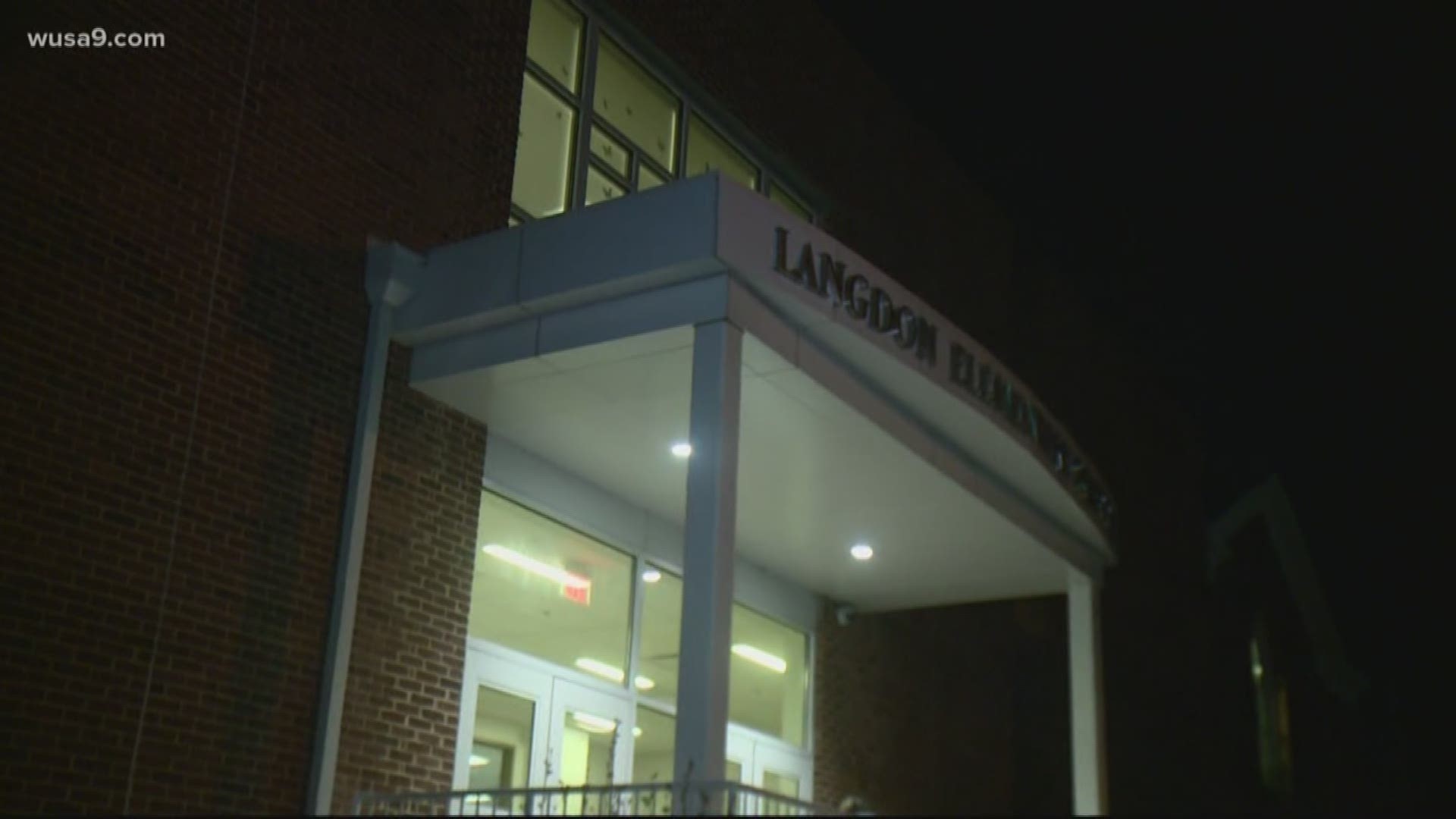 Langdon Elementary School, in Northeast DC, was also evacuated on Tuesday due to a malfunctioning HVAC unit that emitted an odor similar to gas.