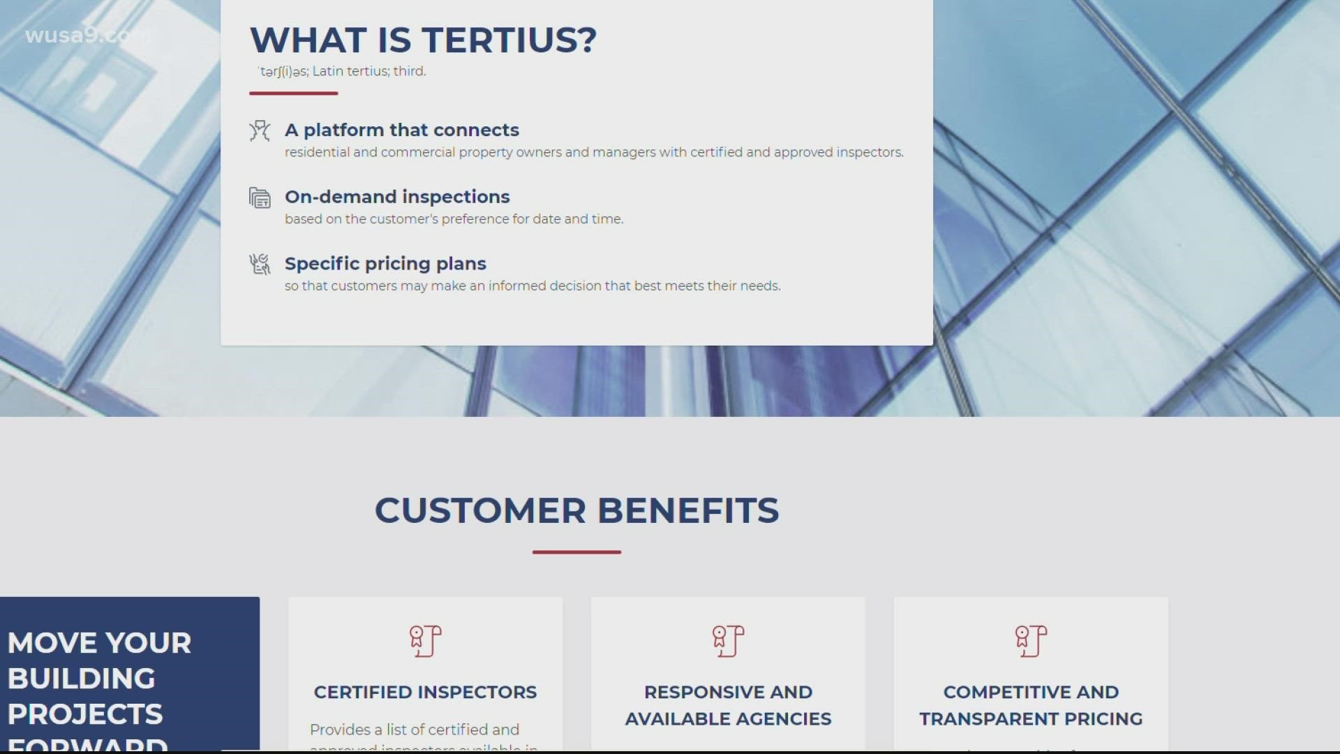 The online portal Tertius has a 10 percent processing fee.