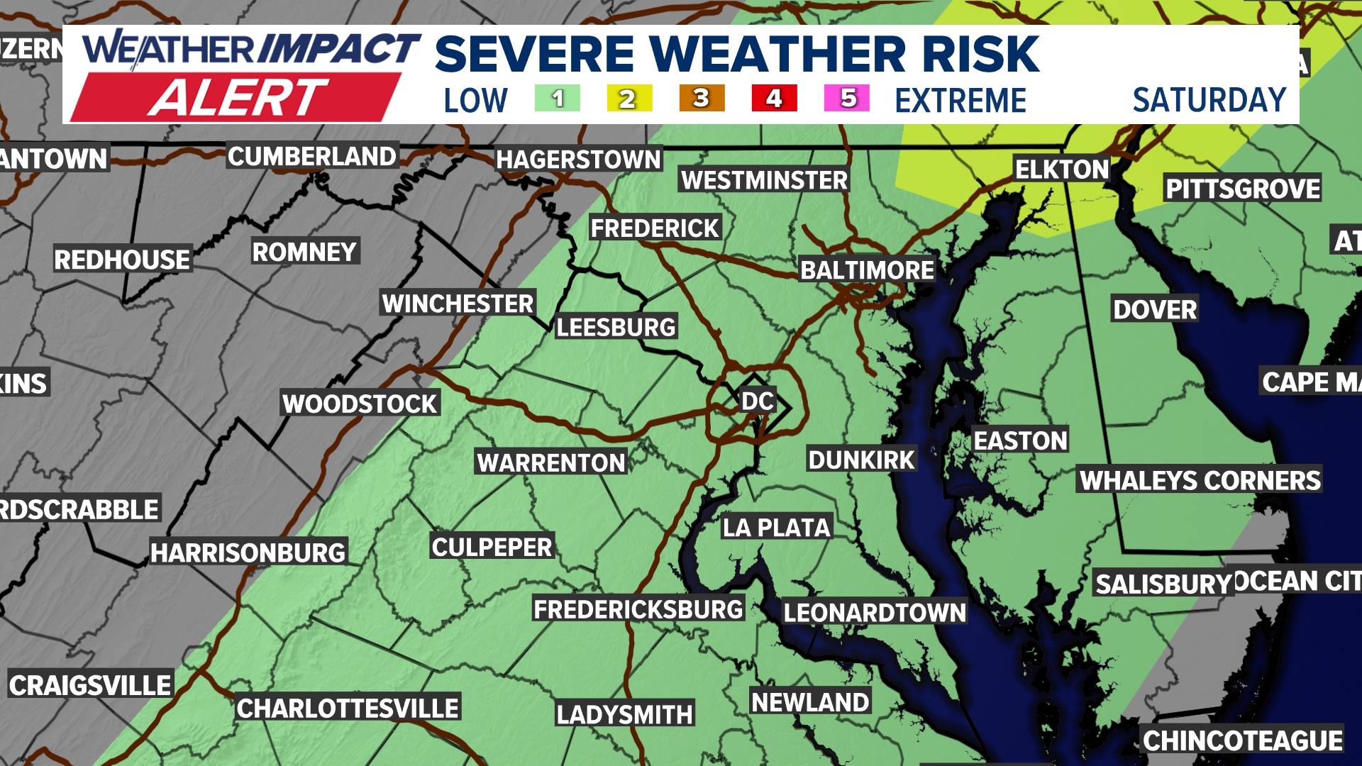 Storms hit DC region Saturday with gusty winds and heavy rain | wusa9.com