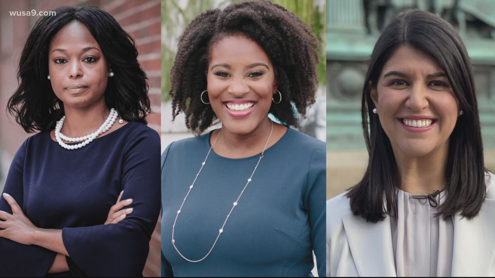 Christina Henderson, Brooke Pinto and Janeese L. George solidified a female majority on the DC Council for the first time in more than 2 decades