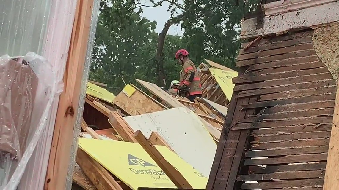 1 person rescued, several injured after building collapse in Northwest ...
