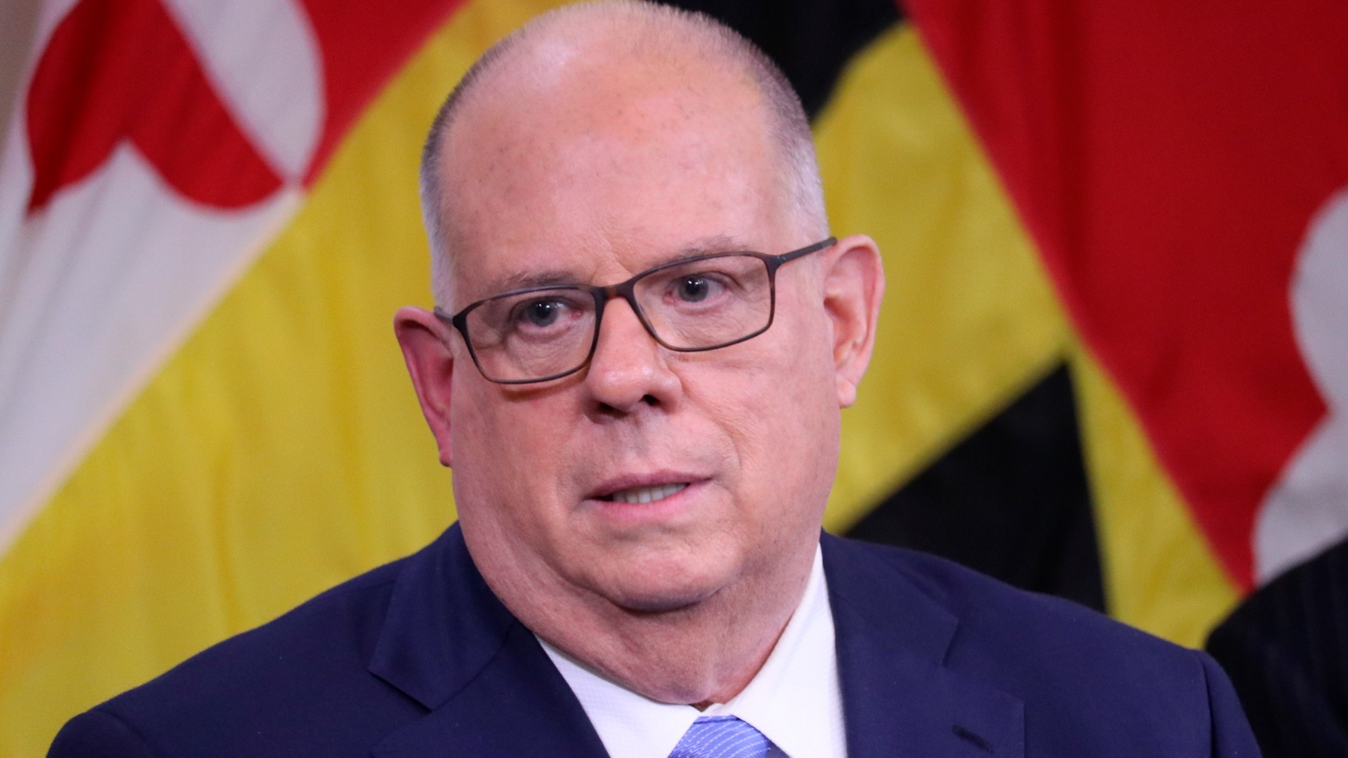 It is the second time Larry Hogan has had COVID.