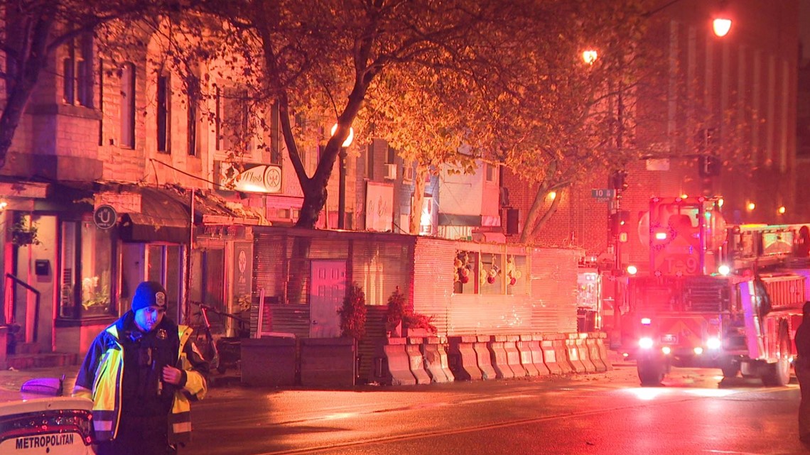 Firefighter Hurt Battling Blaze On U Street In Northwest DC | Wusa9.com