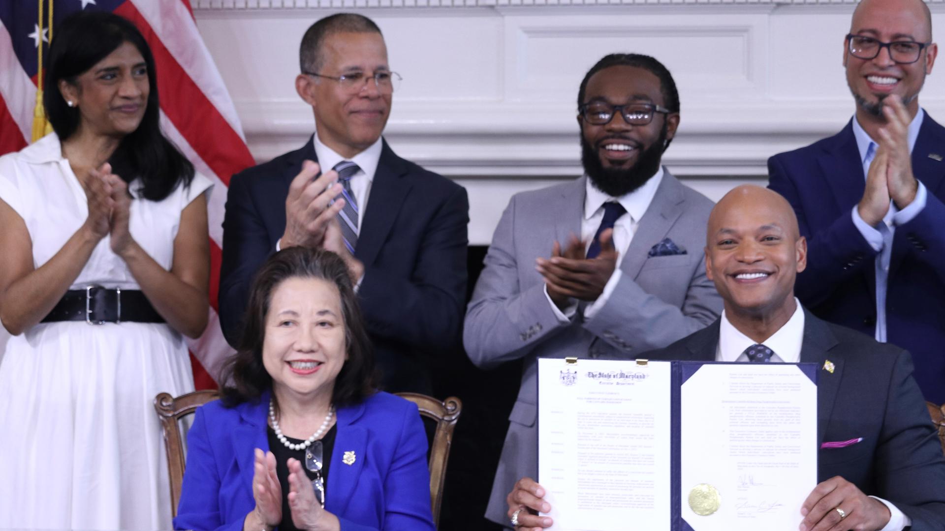 Former Bowie State wide receiver Shiloh Jordan was among the 100,000 Marylanders pardoned for lower level cannabis convictions on Monday.