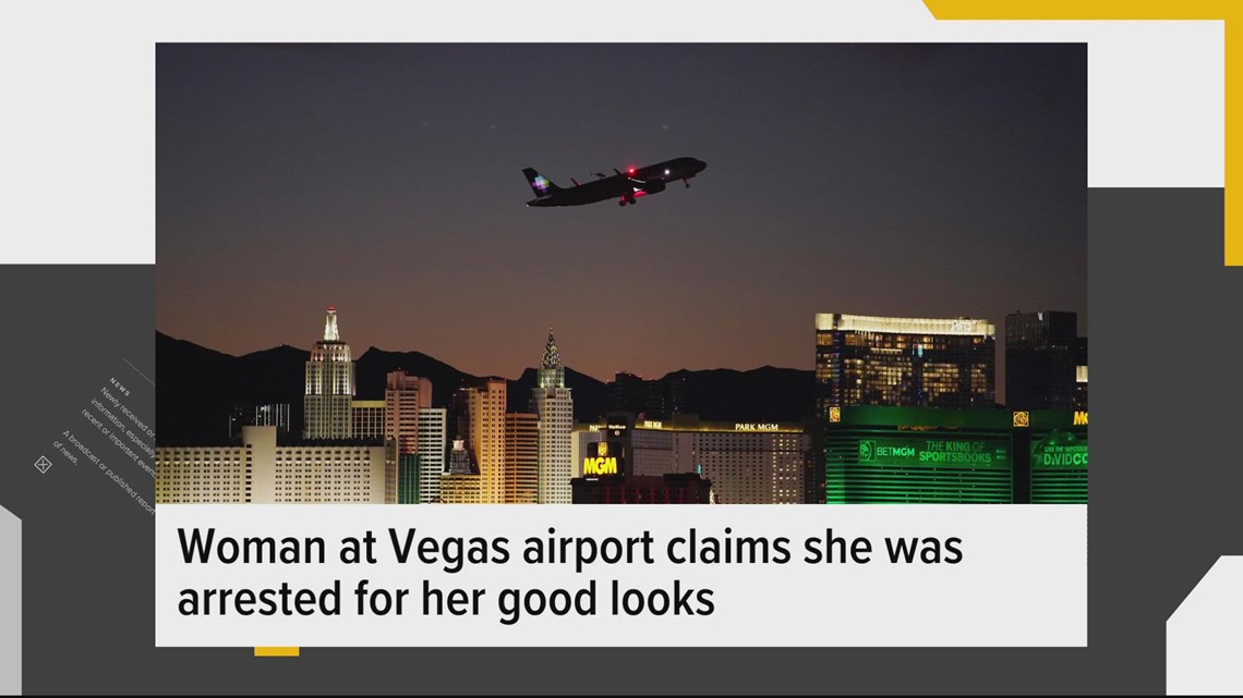 Woman arrested in Vegas airport 