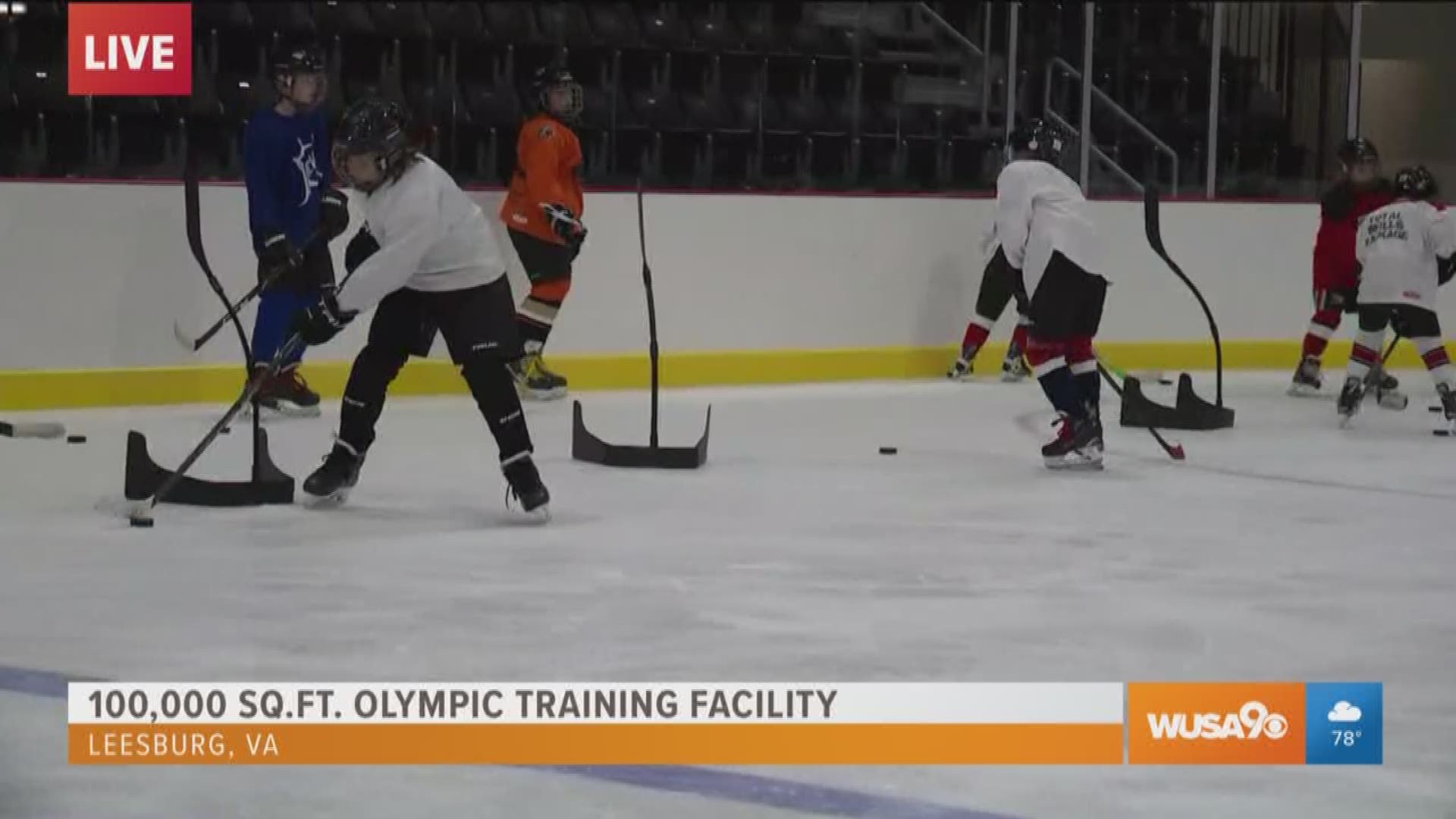 From hockey to figure skating, the ION International Training Center is a brand new 100,000 sq ft training facility in Leesburg. The goal of it's owner is to help train more Olympians in our area.