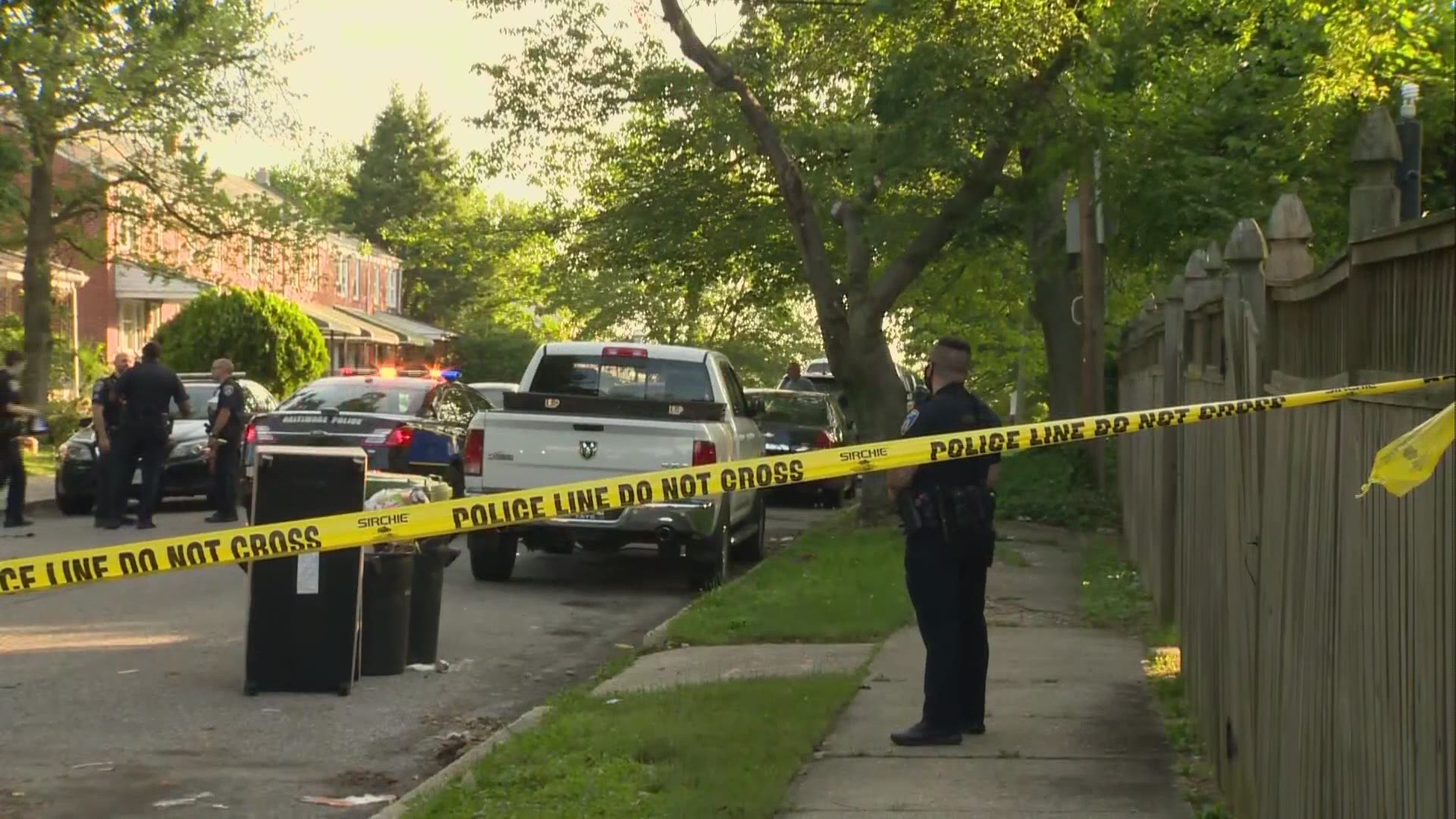 A man is in critical condition following an officer-involved shooting in Northeast Baltimore Wednesday morning.