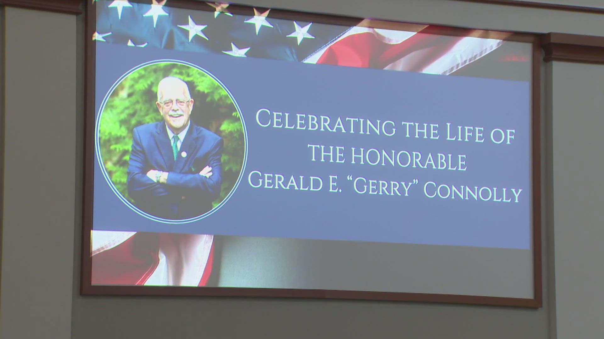 Funeral held for U.S. Rep. Gerry Connolly in Virginia