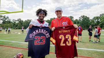 At Nationals Park, first game in Capital Crossover series is a home run