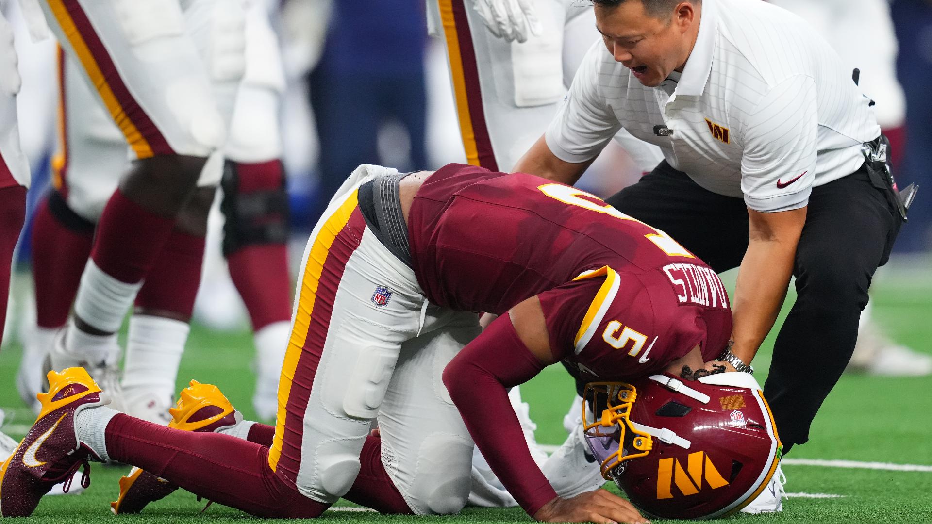 'Surgery is not on the table' | Commanders GM addresses Jayden Daniels ...