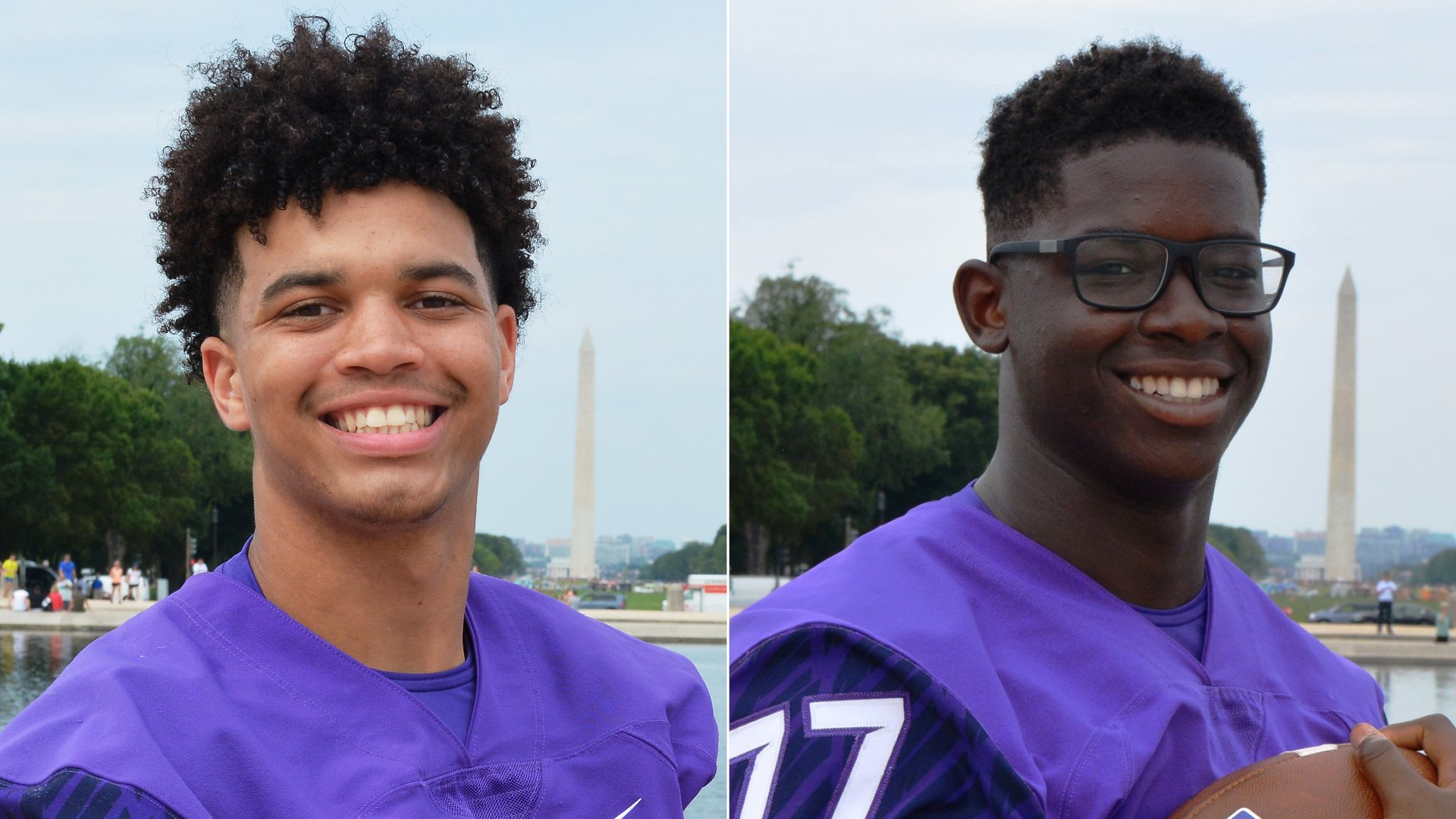 Two former high school teammates in DC are hoping to hear their names called tomorrow night during the first round of the NFL Draft.