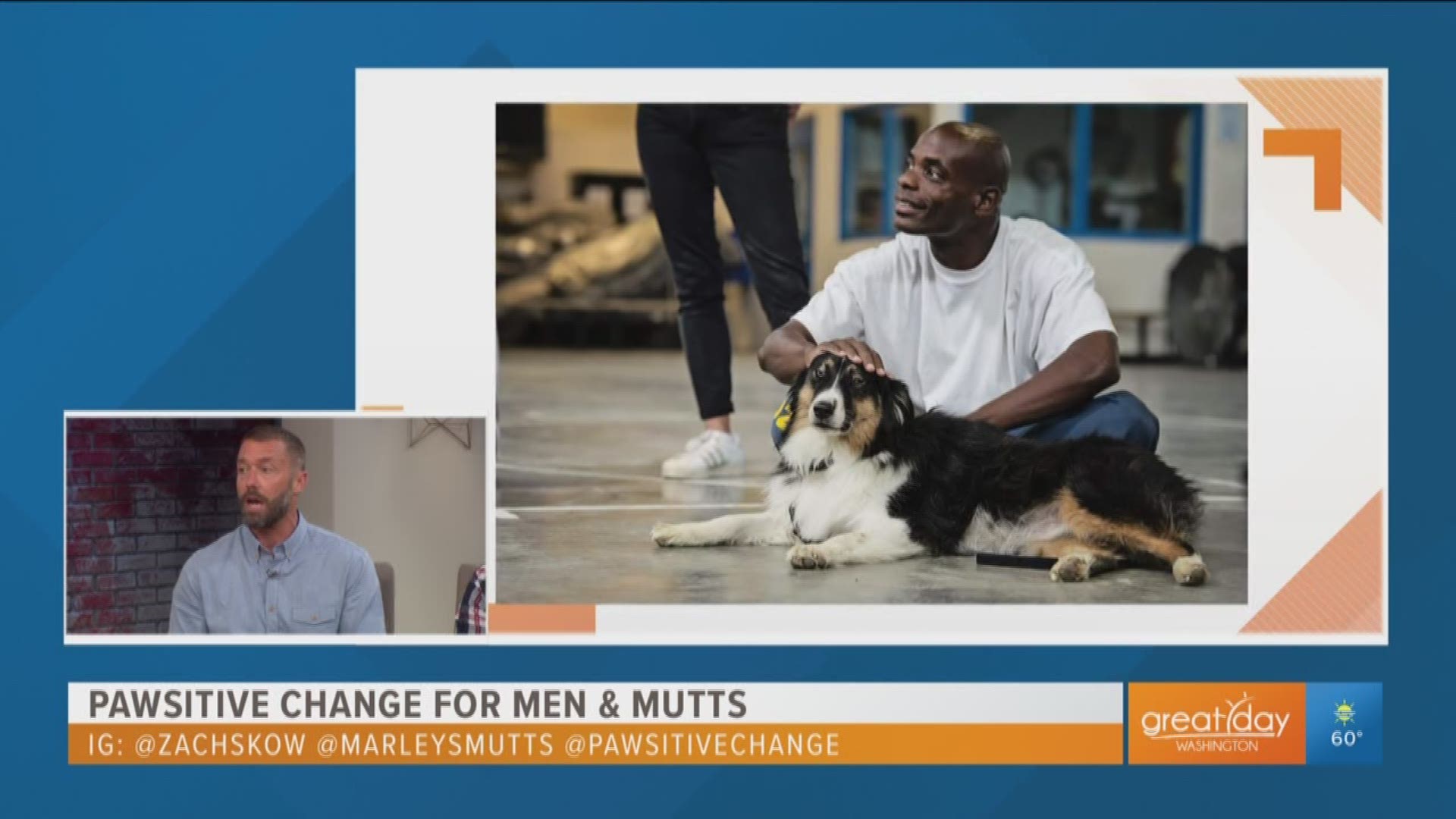 See how Zack Skow's new program "Pawsitive Change" brings together rescue dogs and incarcerated individuals to improve lives.  For more information visit MarleysMutts.org/PawsitiveChange.