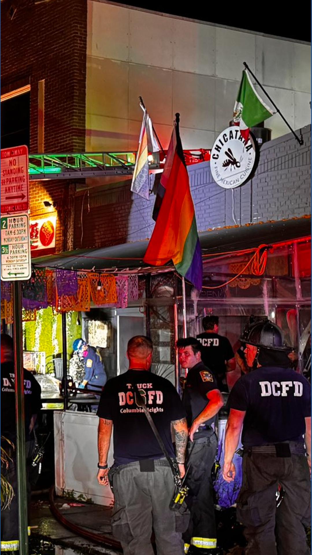 Kitchen fire at Chicatana Mexican Restaurant in DC | wusa9.com