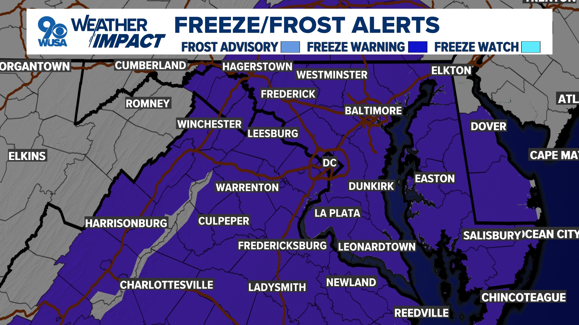 Washington, DC issues hypothermia alert for 7 p.m. Tuesday | wusa9.com