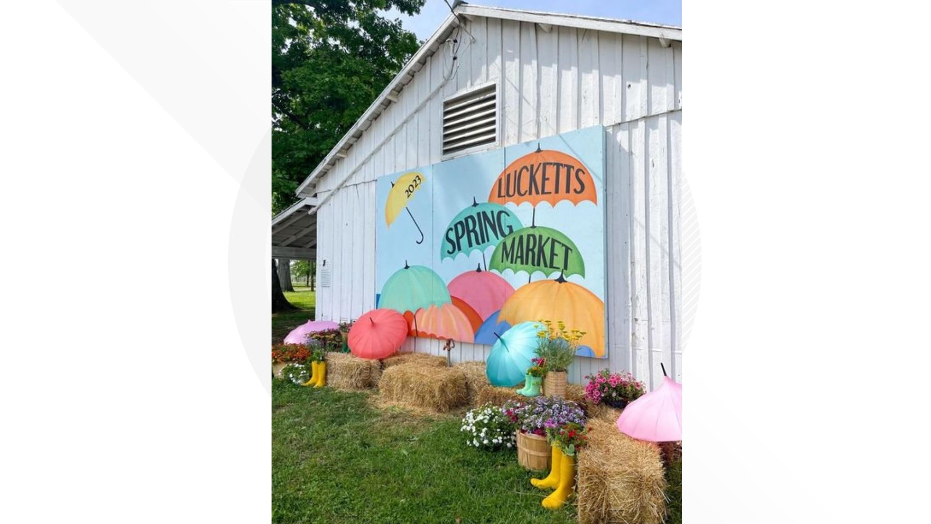 Suzanne Eblen and Kristen Velez from The Old Lucketts Store give us a sneak peek of this year's Lucketts Spring Market, May 16-18, 2025. 