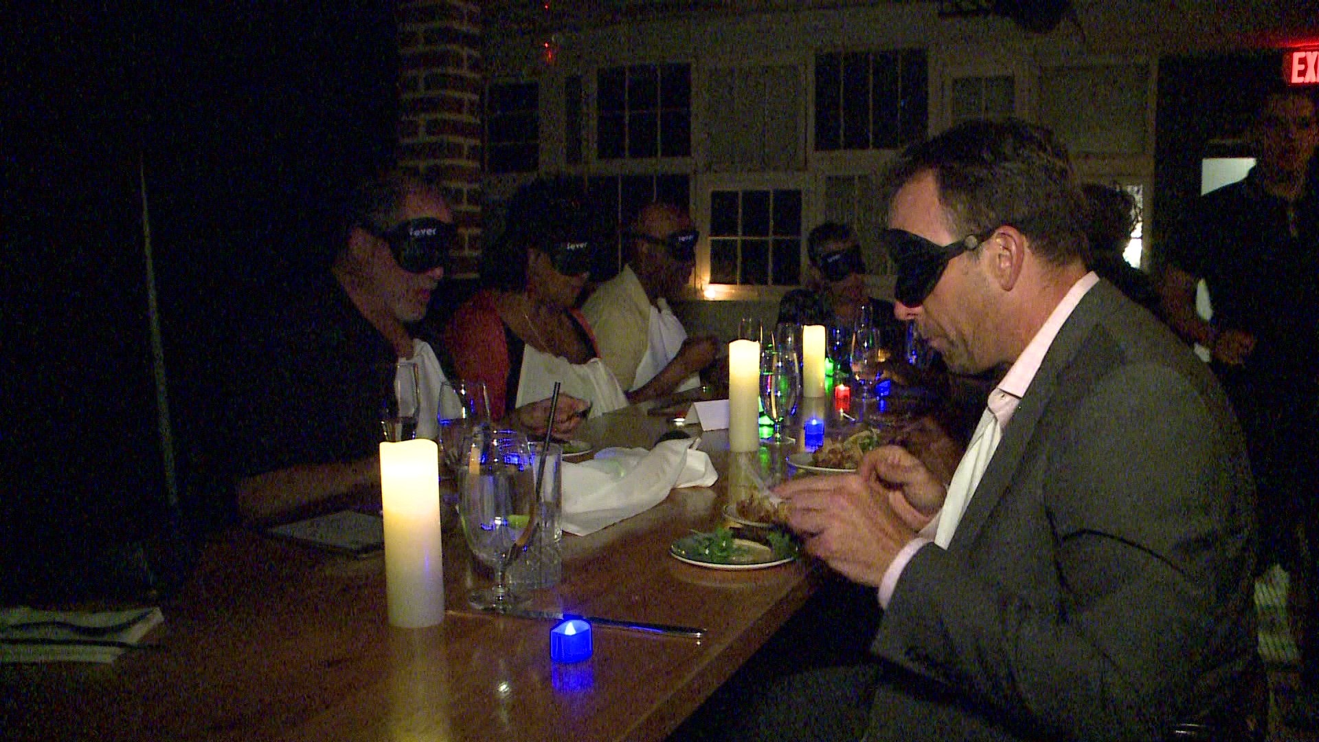 Would you ever try dining in the dark?