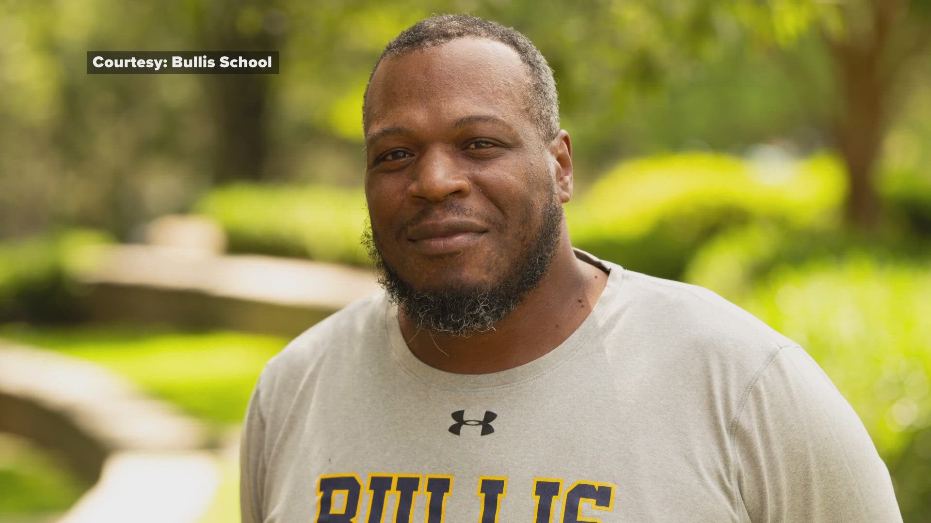 Bullis School football players plan to wear special helmet decals, t-shirts during their Friday night game to honor Coach Ray Butler.