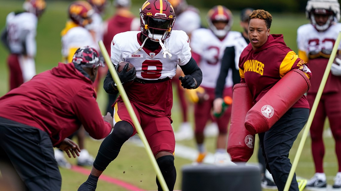 Commanders' Brian Robinson Doing Agility Drills 2 Weeks After Shooting