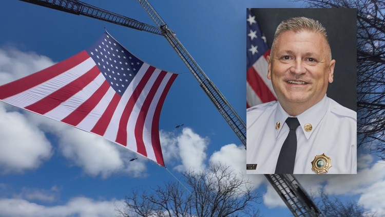 'Everyone just loved him' | Funeral held for beloved Alexandria Fire Department Deputy Chief