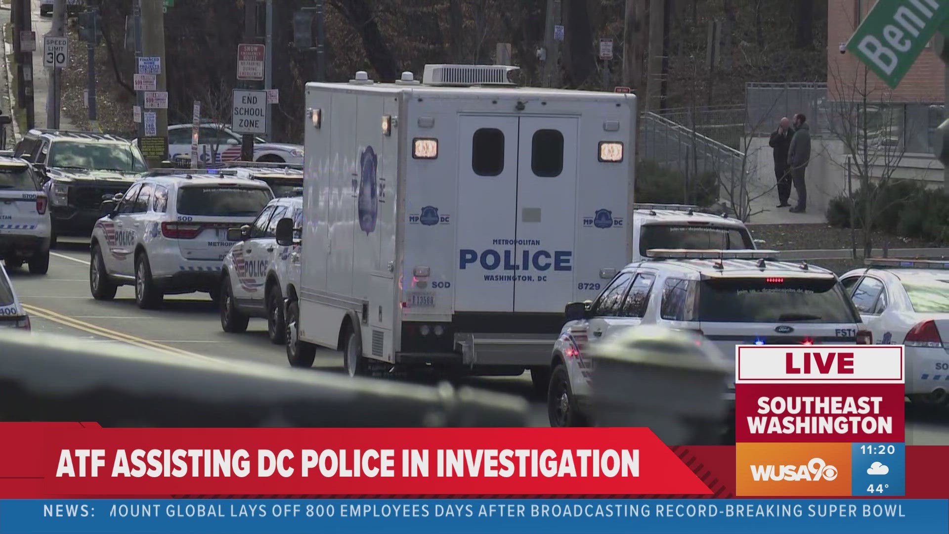 3 Officers Shot, Sparking Barricade Situation In Southeast DC | Wusa9.com