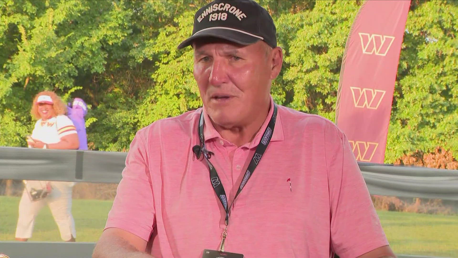 Here's what the former Washington legend had to say. 