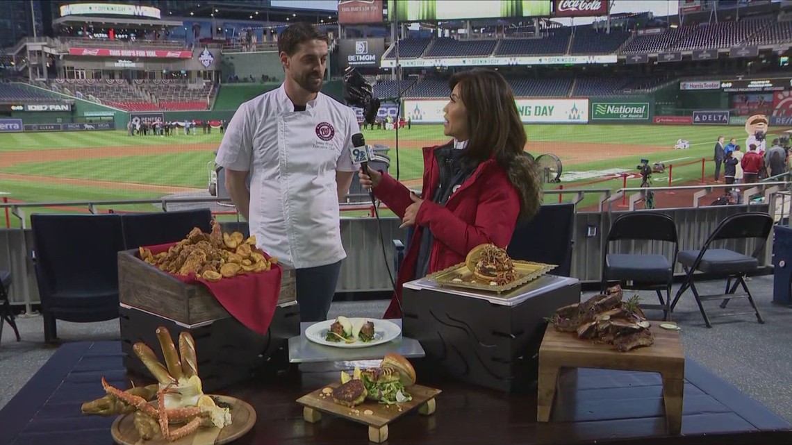 Here's what's new on the menu in Nationals Park