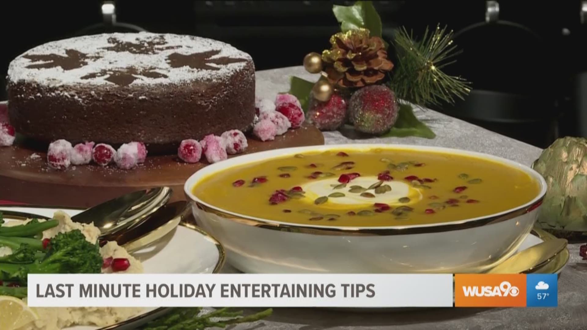 Celebrity chef George Duran is here to share tips to make sure you are prepared for anything this holiday season. This segment was sponsored by the DailyLounge.com.