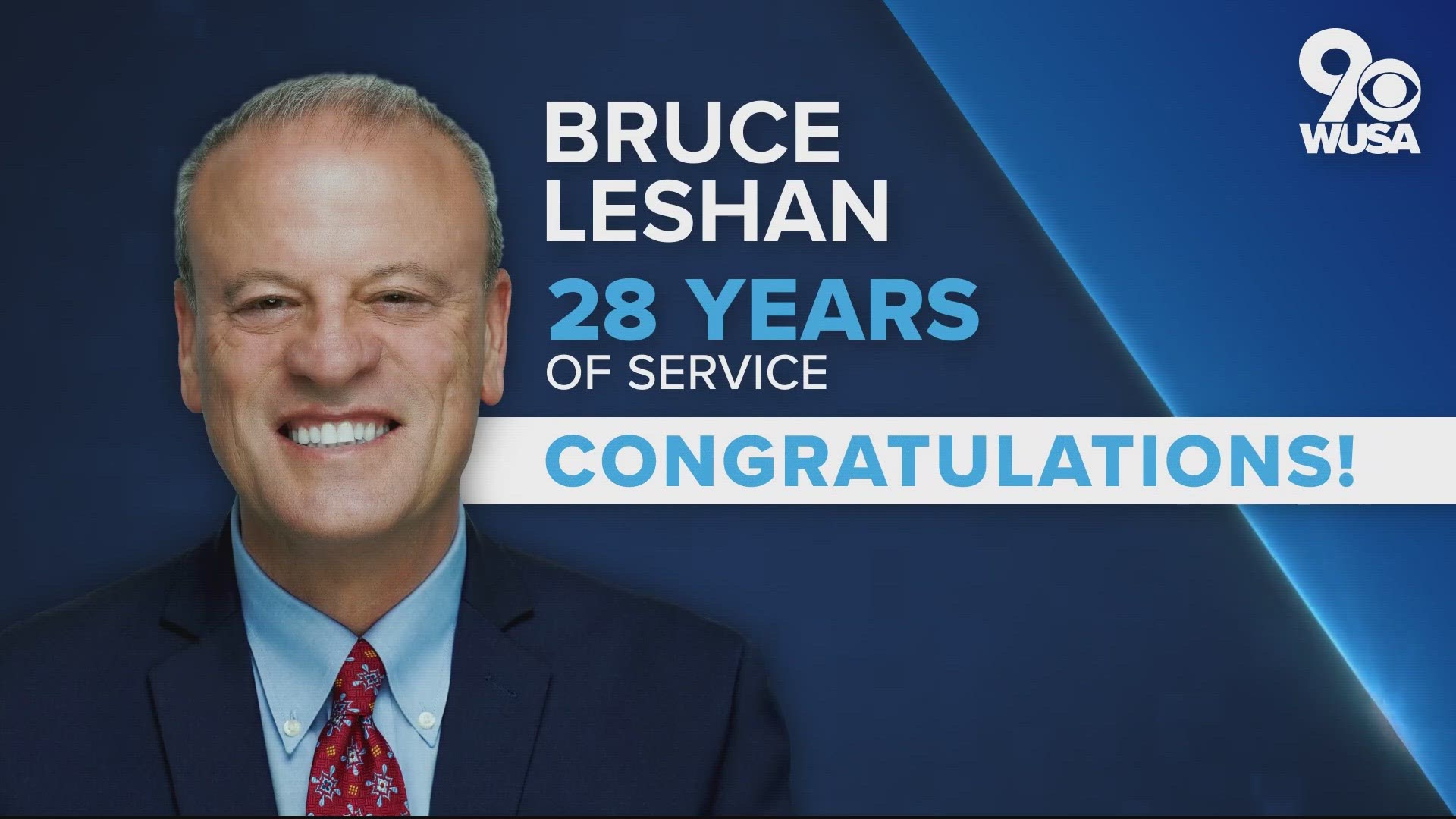 Our colleague and friend, Bruce Leshan, is winding down his career after 28-years at WUSA9. His reporting has a tremendous impact on countless lives across DC.