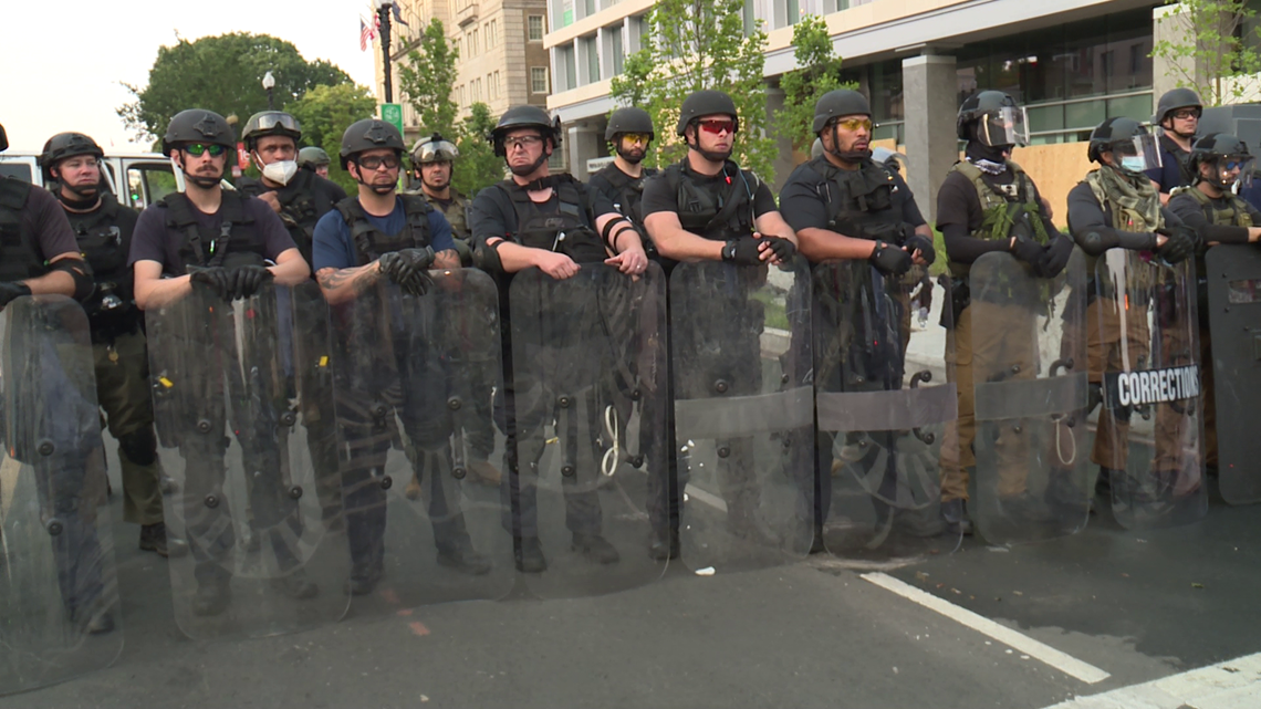 Who are the unmarked officers at DC protests? Feds won't say | wusa9.com