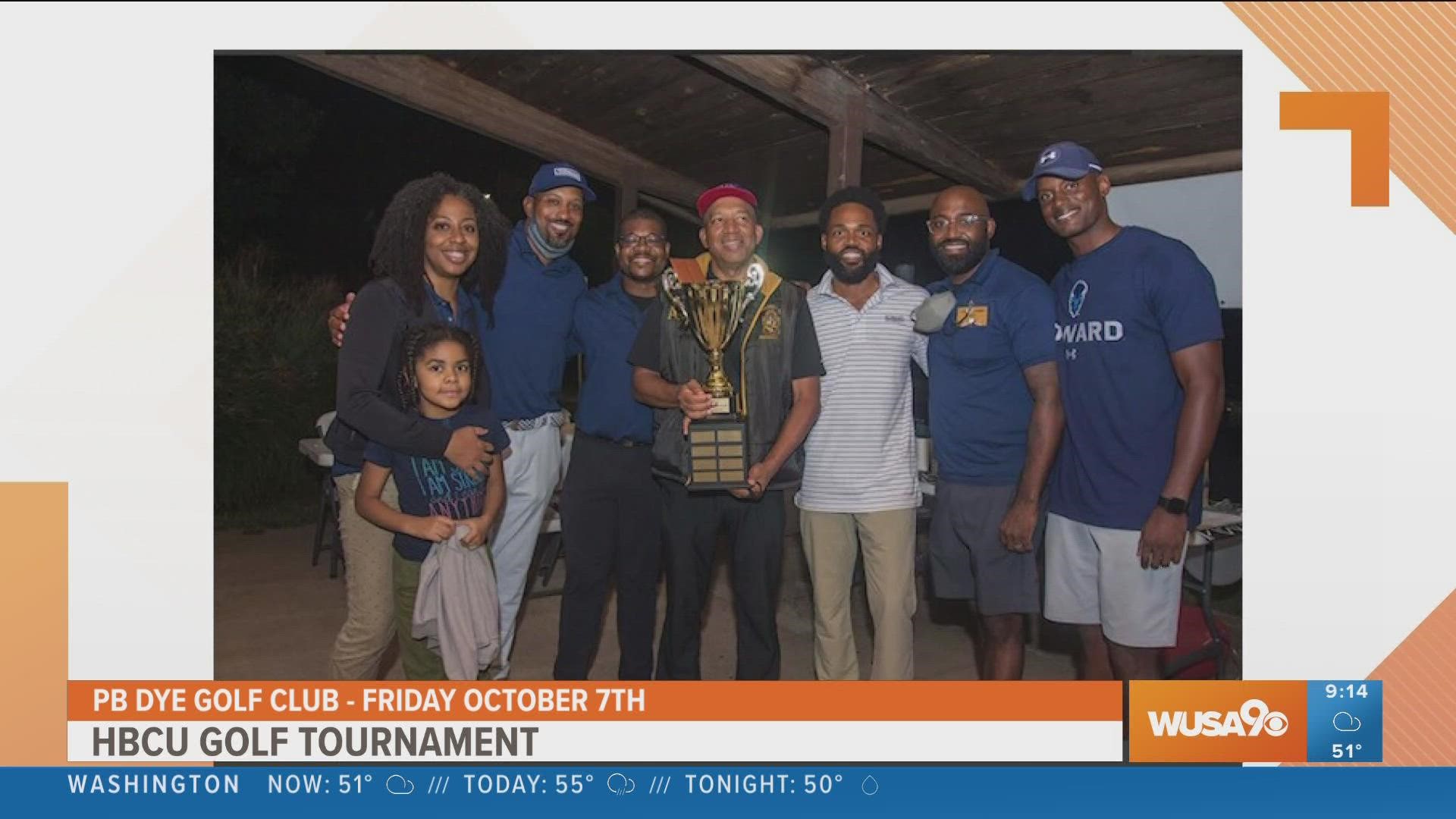 Russ Green gives details about the HBCU Golf Tournament at PB Dye Golf Club, raising money for students of HBCUs and awareness to stop domestic violence.
